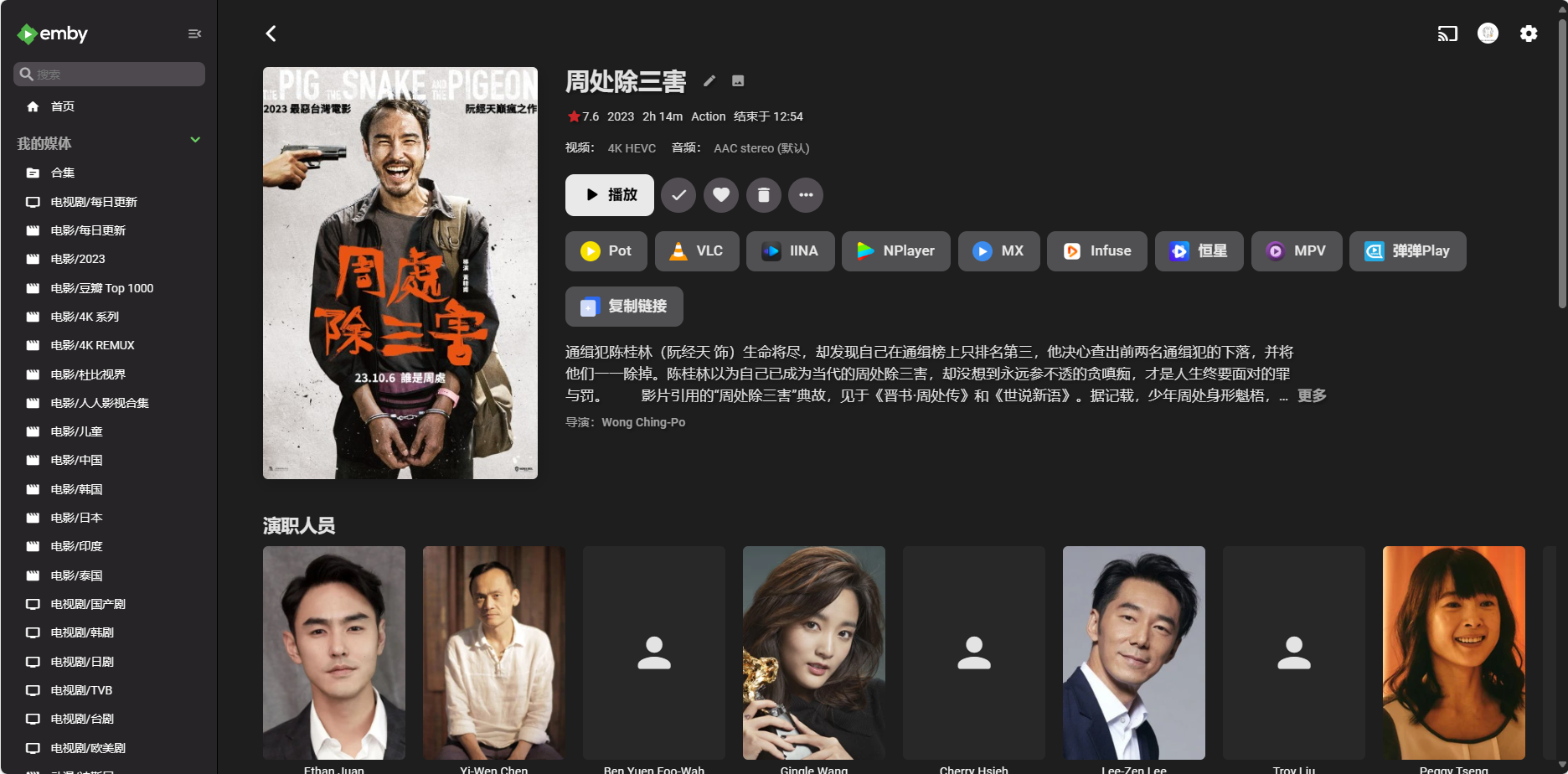 极空间Z4—虚拟机+1Panel部署小雅EMBY全家桶及同步教程